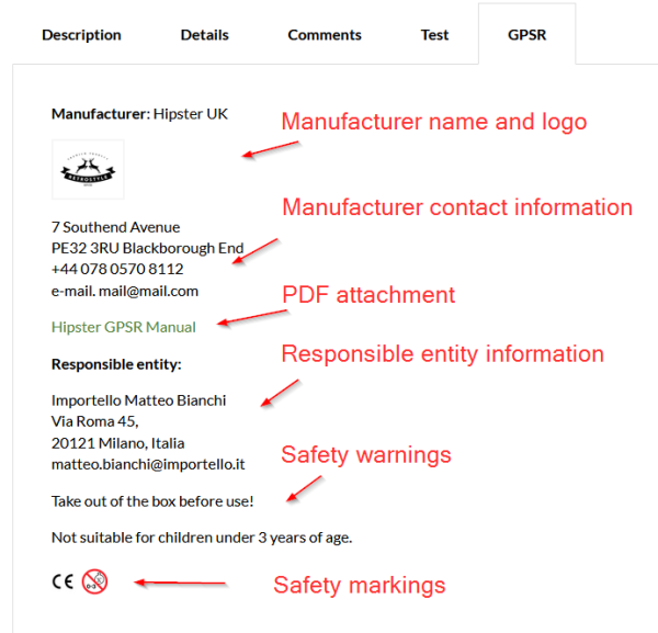 GaPSer - PrestaShop GPSR Directive Compatibility Module - Image 10