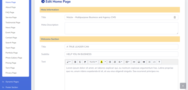 Mulzix - Multipurpose Business and Agency CMS - Image 14